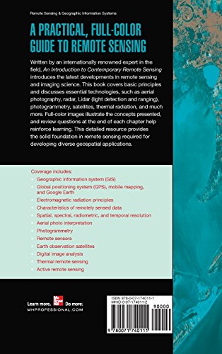 An Introduction to Contemporary Remote Sensing