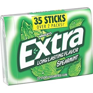UPC 022000017871 product image for WRIGLEYS EXTRA SPEARMINT CHEWING GUM SUGAR FREE STICK RP 35 CT - 0022000017871 ( | upcitemdb.com