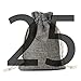 YUXIER Drawstring Bag Burlap Bags Party Favor Bags for Wedding Party Arts Crafts Projects Presents Jewelry Food.Storage Candy Christmas Gift Bags 5.3x3.7inch Grey Pack of 25