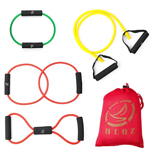 Resistance Band Resistance Tube Rehabilitation Band Sports Belt Pilates Fitness Equipment 4 Sets