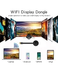 Miracast   Mini receptor de pantalla inalámbrica WiFi 1080P HDMI, adaptador de soporte para YouTube Netflix Hulu Plus Airplay DLNA TV Stick Android Mac iOS Windows