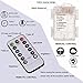 ADAINA LED Star String Fairy Lights Battery Operated 8 Model Remote Dimmable Flexible Lights Indoor Outdoor Waterproof 13Ft Timer Rope Lights For Bedroom Garden Wedding Halloween 3 Pack
