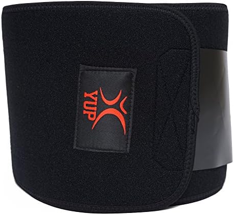 Yup Waist Trimmer - Adjustable Belt to help you shed the excess Water weight and tone your mid section. Black Color - up to 60 Inches