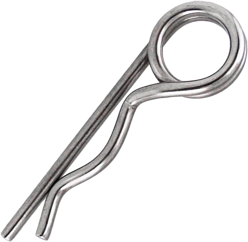 R-pin 3mm x 71mm Double [200 pcs.] Steel zinc Plated Linchpin Folding pin | HEAVYTOOL