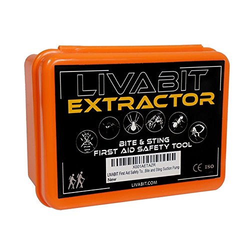 LIVABIT First Aid Safety Tool F.A.S.T. Kit Emergency Venom Extractor Snake Bite and Sting Suction Pump - Thumbnail 6