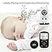 Baby Monitor, Video Baby Monitor with Camera- Wireless Video Monitor for Baby Safety- with Infrared Night Vision/ Two Way Talkback/Temperature Monitor/ Lullaby-play