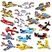 Neliblu Airplane Gliders for Kids Bulk Pack of 72 Individually Wrapped Flying Plane Toys - Lightweight Foam Air Planes W\ Various Designs; Fun Toys for Kids, Great Birthday Party Favor
