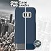 Encased Holster Case Compatible with Samsung Galaxy S7 SlimShield Series Case with Belt Clip Holster (Deep Blue)