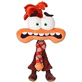 Disney Store Inside Out 2 Plush - Anxiety Emotion Toy - Detailed Sculpting, Embroidered Features, Disney Plush Toys - Part of Inside Out 2 Collection