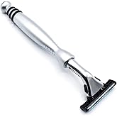Taconic Heavyweight Sensor-Compatible Triple Blade Pivot Razor | Heavyweight Pivoting Handle Accepts Sensor And Sensor Excel Cartridges And Includes One Preloaded Triple Blade Cartridge