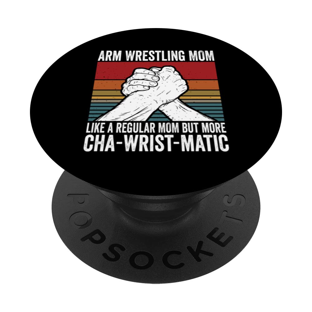 Arm Wrestling Dad & Hand Wrestling Designs For Arm Wrestler PopSockets Swappable PopGrip