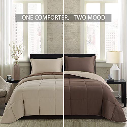 Homelike Moment Lightweight Comforter Set California King Reversible