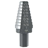 IRWIN Tools UniBit 3/16-Inch to 1/2-Inch Step-Drill