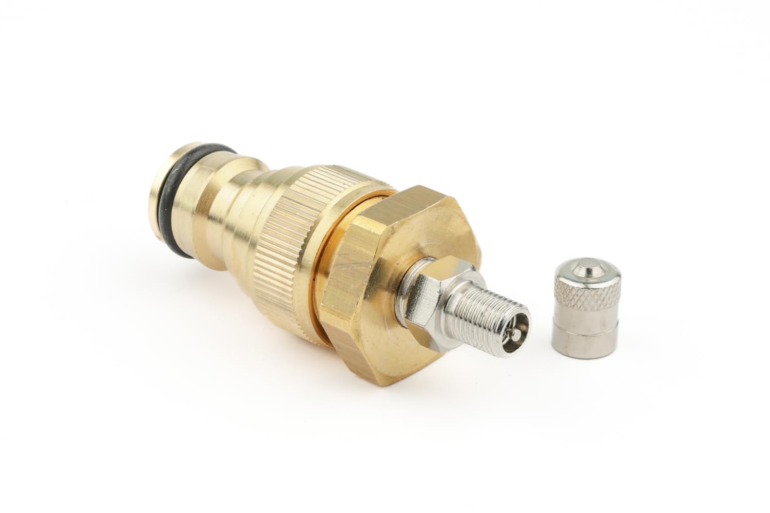 BRADO Industrial Professional Drainage Valve Cleaning Garden Hose Irrigation with Schrader Valve Solid Brass Frost Protection for Hose Reel Pressure Washer Water Pipe Gardena Compatible