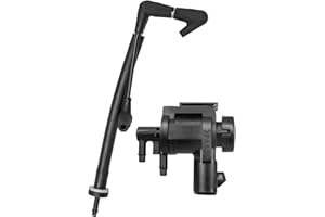 4X4 4WD Auto Hub Lock Vacuum Line Tube Check Valve Vacuum Solenoid Compatible with Ford F150 2015 2016 2017 2018 2019 2020 Fi