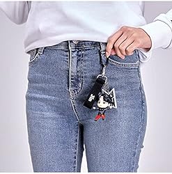6708 BTS Tinytan Figures Jin Keychain Keyring Kpop