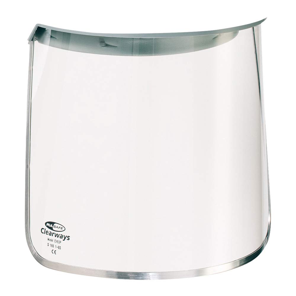 Honeywell 1002353 Clearways with Clear Polycarbonate Visor, (Pack of 10)