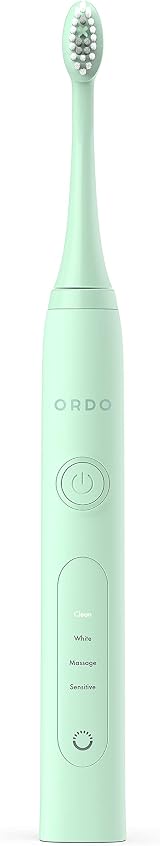 ORDO Replacement Sonic Toothbrush Heads Pulse Technology Mint Green 4 Pack view 5