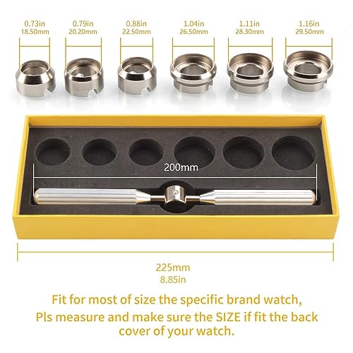 Watch Repair Tool Fit for Rolex - 5537 Back Case Opener, Hand Held Watch Case Remover Kit