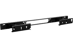 SANUS Extendable Soundbar Wall Mount for Sonos Arc & Sonos Arc Ultra Soundbar – 5” Depth Adjustment Optimized for Dolby Atmos - Black Speaker Mount