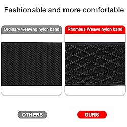Swhatty Stretchy Nylon Solo Loop Bands Compatible