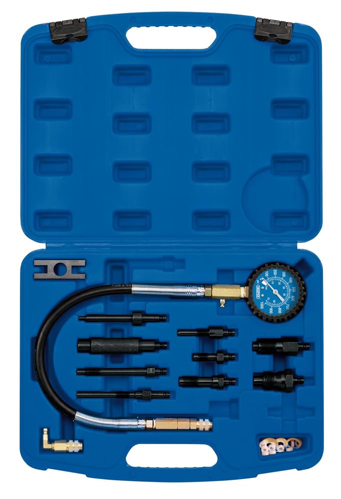 Draper 35878 Diesel Compression Test Kit (12 Piece)