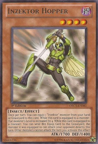 Yu-Gi-Oh! - Inzektor Hopper (ORCS-EN081) - Order of Chaos - 1st Edition - Rare