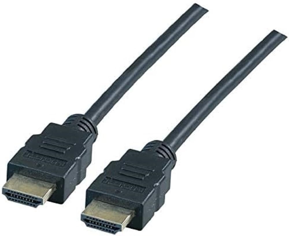 EFB-Elektronik HighSpeed HDMI Connection Cable with Ethernet, Type A Male to Type A, 4K30Hz, Black