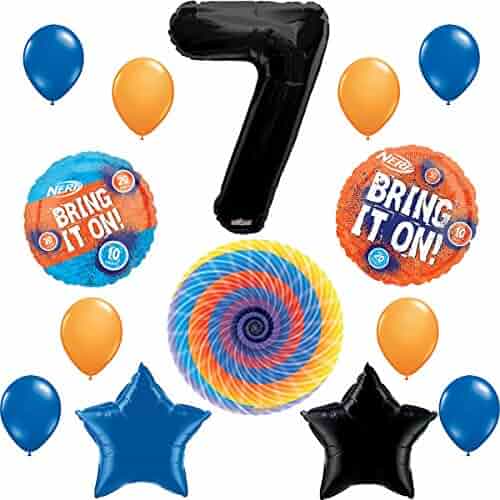 Home Garden Nerf Party Supplies Birthday Balloon Decorations