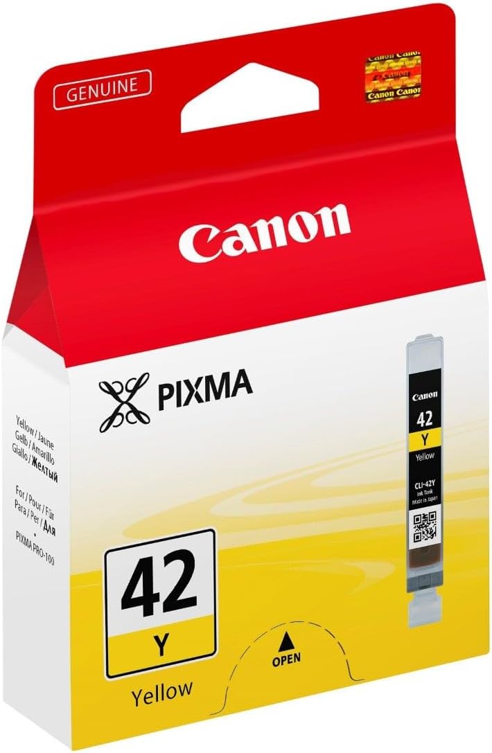Canon CLI42Y Yellow Ink Cartridge for PIXMA PRO-100 PRO-100S PIXUS PRO-100