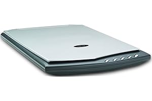 Color Photo Ultra-Slim Flatbed Scanner, 1.4 Inches Tall. Specialized Lid Hinge T