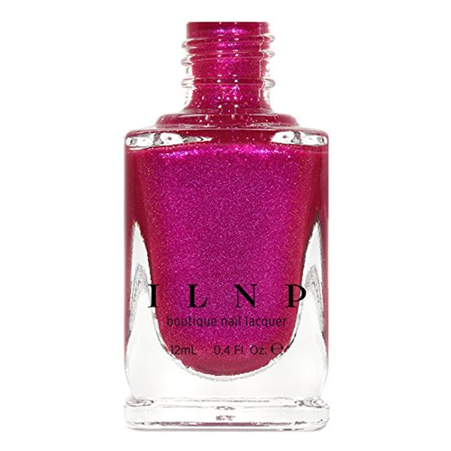 ILNP Pucker Up - Vibrant Pink Shimmer Nail Polish