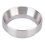 58mm Espresso Dosing Funnel, Silver Aluminum Alloy