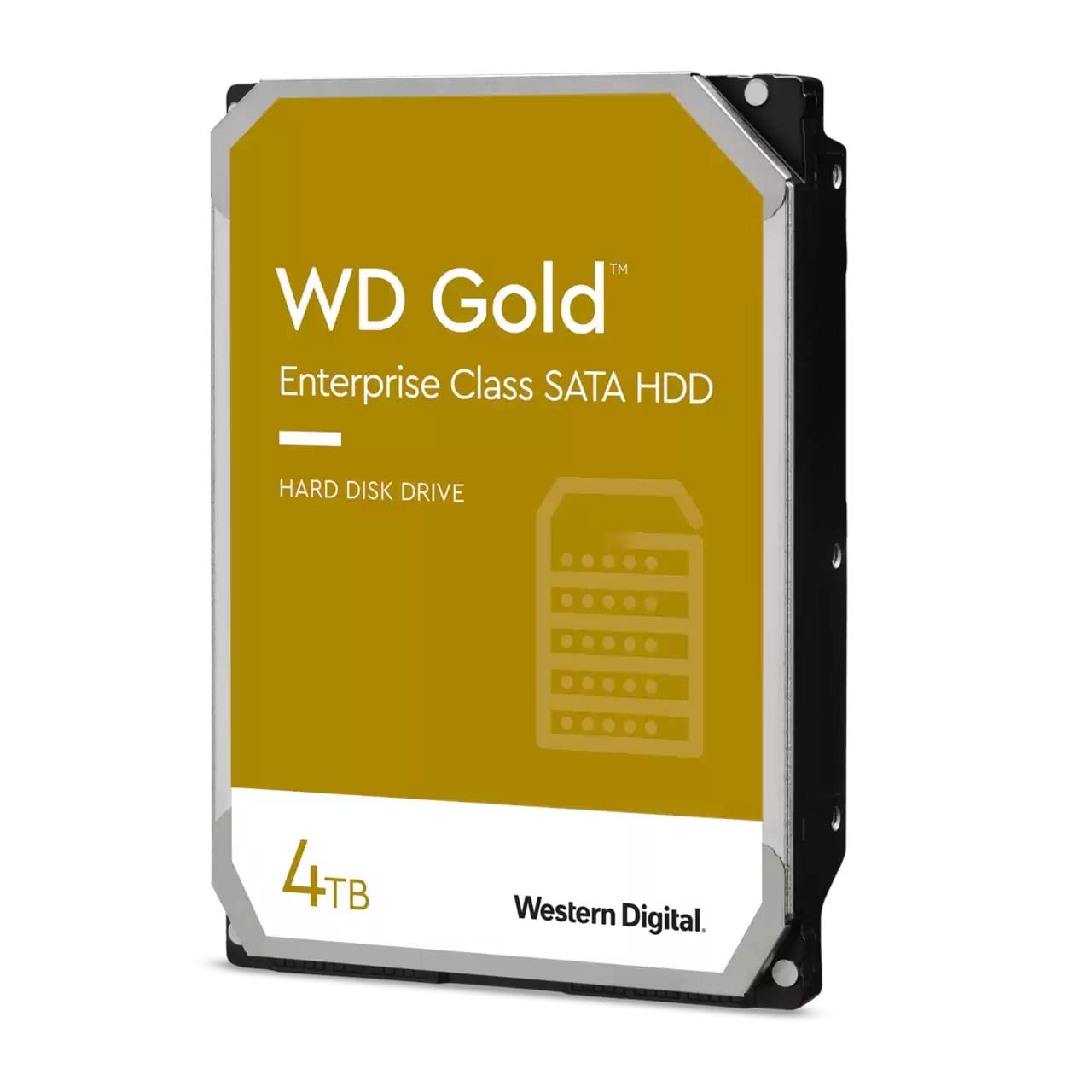 Western Digital HDD Gold 4 TB SATA 256 MB 3.5 Inch