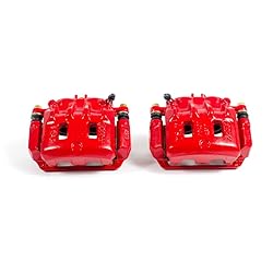 Power Stop Front S1948 Pair of High-Temp Red Powder