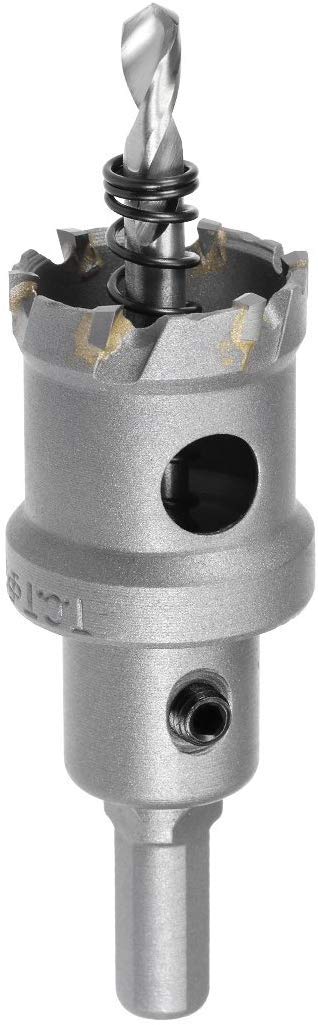 30mm TCT Hole Saw, 1-3/16” Cutting Diameter Tungsten Carbide Tipped Hole Cutter Opener, for Stainless Steel Metal Plate Aluminum — image 1