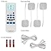 MeasuPro Portable TENS Unit Machine, Electro Therapy Massage, Handheld Travel Electronic Pulse Massager for Back Pain Management and Muscle Rehabilitation