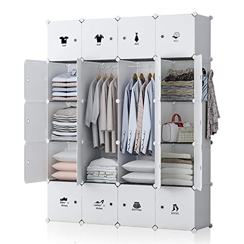 Yozo Modular Wardrobe Portable Closet Storage Organizer Portable