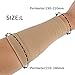 Black/Skin Forearm Tattoo Cover Up Band Compression Sleeves Men Women (1PCS) (L, Skin)