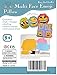Zoey's Art Four Face Pillow Craft Kids Sewing Kit, Offers Hours of Fun for Boys and Girls, Emoji, Sew and Stuff Kit,Includes All Supplies, Fun Activity, Ages 5-12, Ideal Indoor Activity