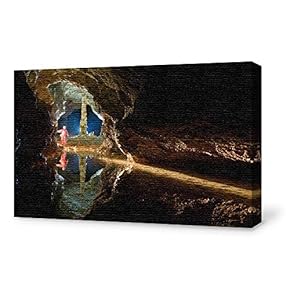 Canvas Wall Art for Living Room,Bedroom Home Artwork Paintings Burrow Structure Ready to Hang - 12x18 inches