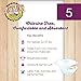 Earth's Best TenderCare Chlorine-Free Disposable Baby Diapers, Size 5 (27+ lbs), 88 Count