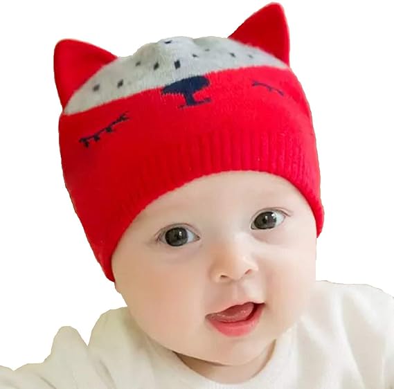 Red cap for baby boy Clearance
