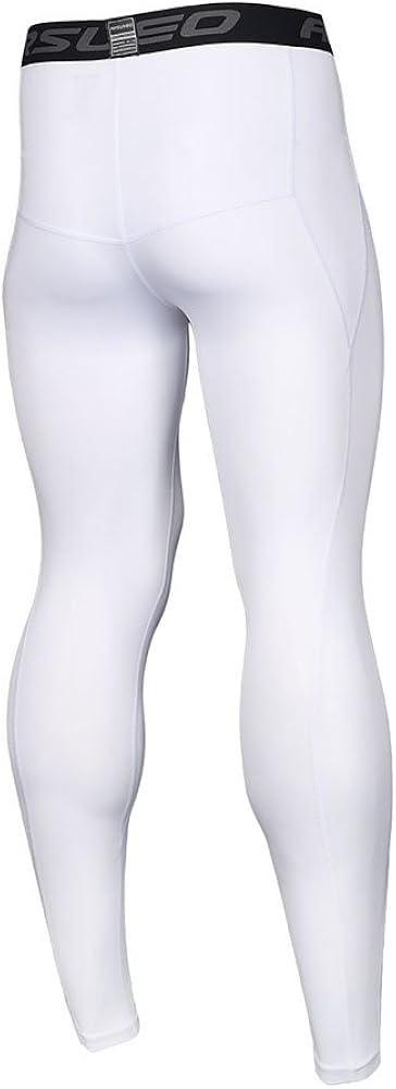 ARSUXEO Men's Compression Tights Running Pants Baselayer Legging K3 : Clothing