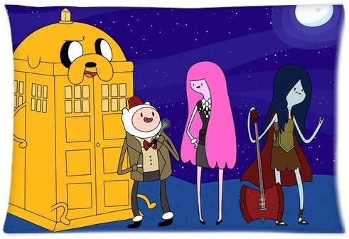 HotPillow Custom Adventure Time TARDIS 4 Pillowcases 20 x 30 Pillowcase Cover