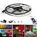 Smart Led Light Strip, Expower Wifi Wireless Controlled Dimmable Color Changing Strip Light Kit, 16.4ft 300leds 5050 Waterproof LED Lights, Work with Alexa