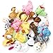 PREXTEX 18-Piece Plush Animal Finger Puppets for Story Telling - Easter Eggs Fillers - Schools for Kids of All Ages