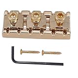 JD.Moon R3 Electric Guitar String Locking Nut For Floyd Rose Tremolo Bridge 43mm (Gold)