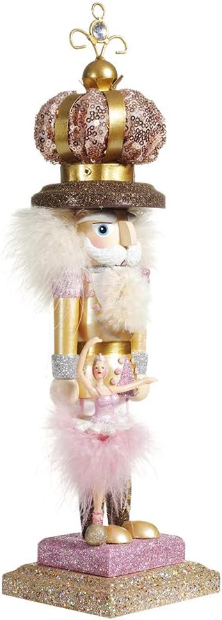 Nutcrackers - Kurt Adler 14-Inch Hollywood™ Ballet and Crown Nutcracker