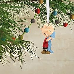 Hallmark Peanuts Linus Hugging Blanket Resin
